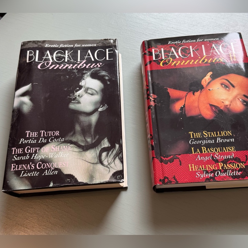 Black Lace Omnibus set of 2 Fiction Books